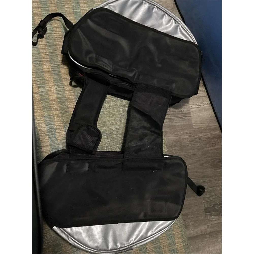 Cortech Motorcycle Saddle Bags Each 16 Inch Worn